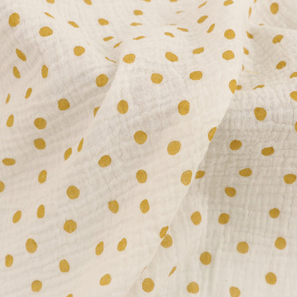 Cotton Double Gauze Fabric, Cat & Heart Prints (6)