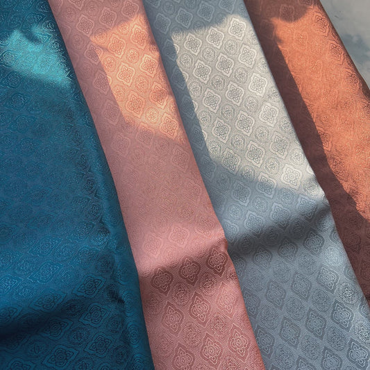 Rayon Polka Jacquard Fabric, for Hanfu & Dresses