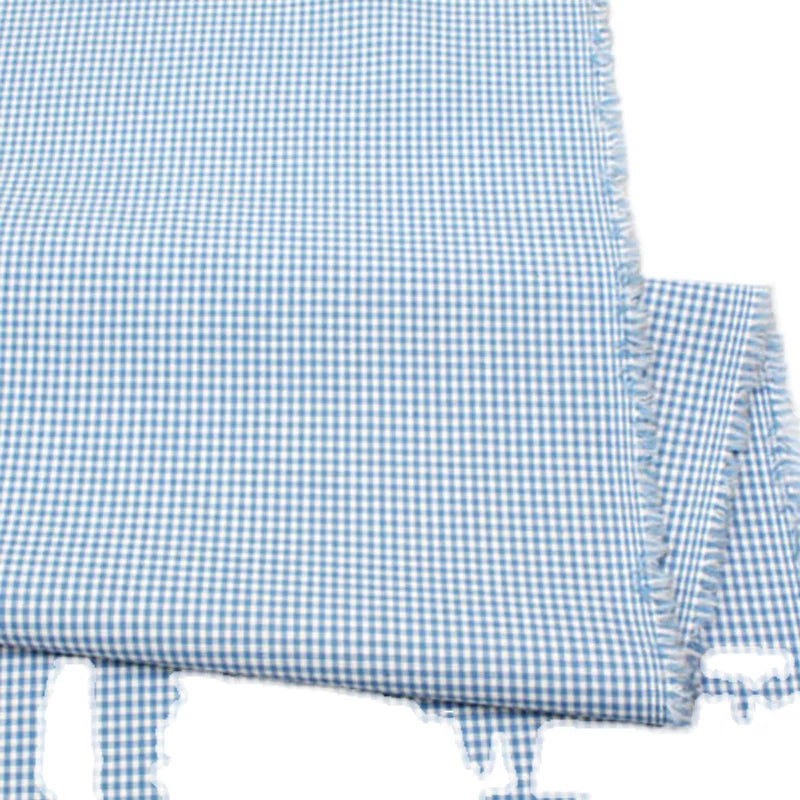 Korean Cotton Check Fabric for Tablecloths, Curtains & Picnic