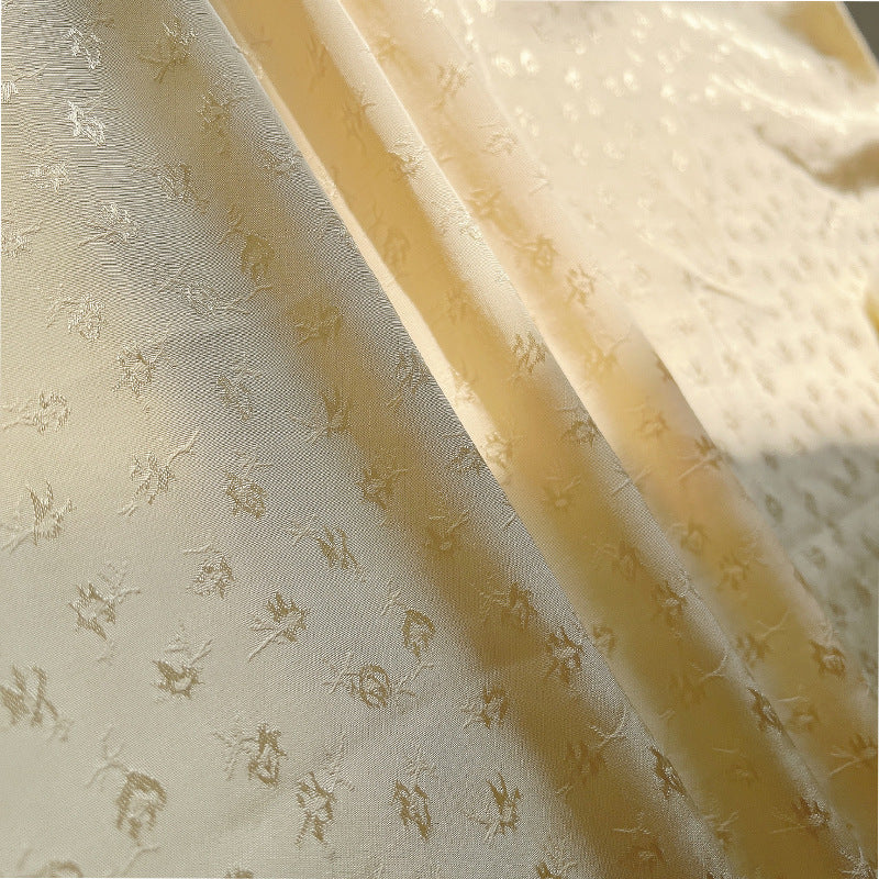 Rayon Lilac Jacquard Fabric, for Hanfu & Qipao