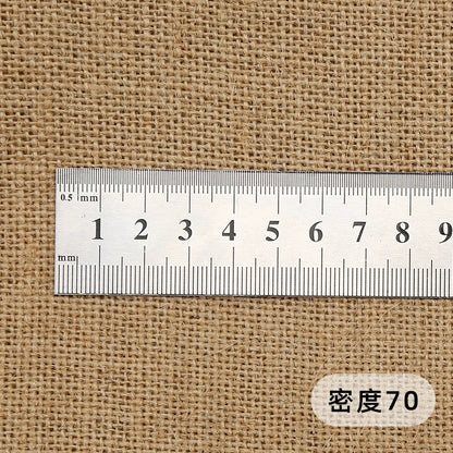 Thick Jute Burlap Fabric for Decor Backdrops, Tablecloths & DIY Crafts - Density 70