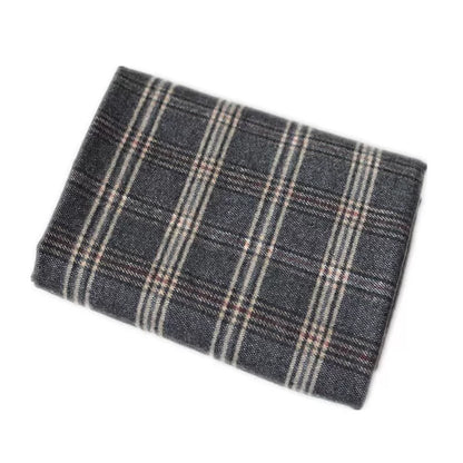 Vintage Houndstooth Stretch TR Suiting Fabric, Wrinkle-Resistant Cloth for Pants & Coats