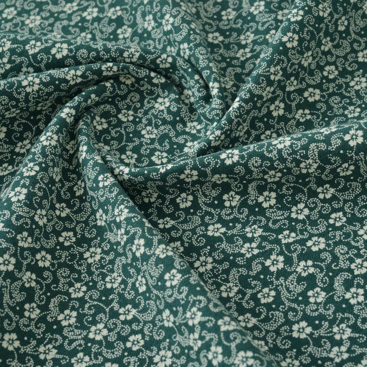 Floral Brushed Cotton Fabric - Dress & Home Decor by the Yard