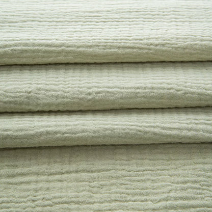 Cotton Double Gauze Fabric, for Baby Essentials - Grass Green