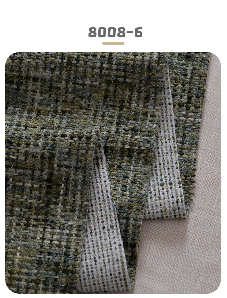 Chenille Fabric, Heavy Upholstery for Sofa Covers & Cushions - 8008-6
