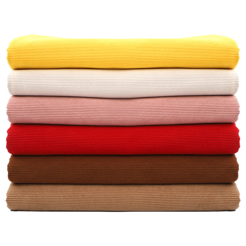 Fine Wale Corduroy Fabric, 16-Wale Solid Cloth for Upholstery & Apparel