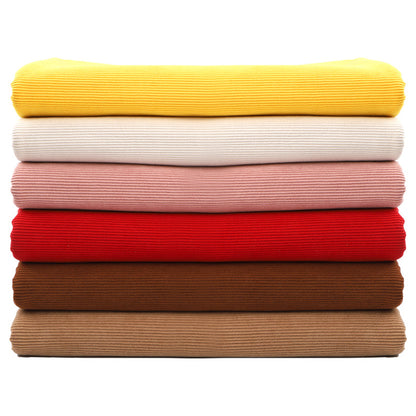 Fine Wale Corduroy Fabric, 16-Wale Solid Cloth for Upholstery & Apparel
