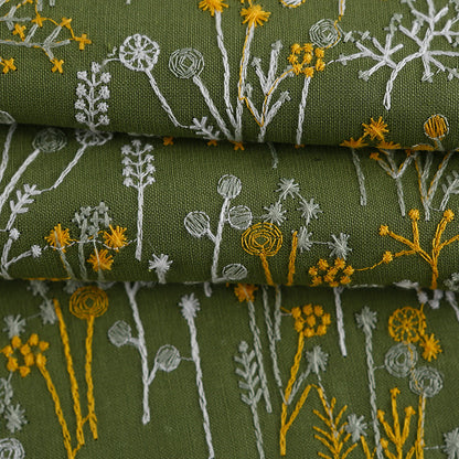 Ramie Cotton Embroidery Fabric, 8oz, 48 in Wide