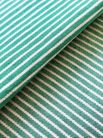 Yarn-Dyed Denim Fabric, Striped, 59 in Wide