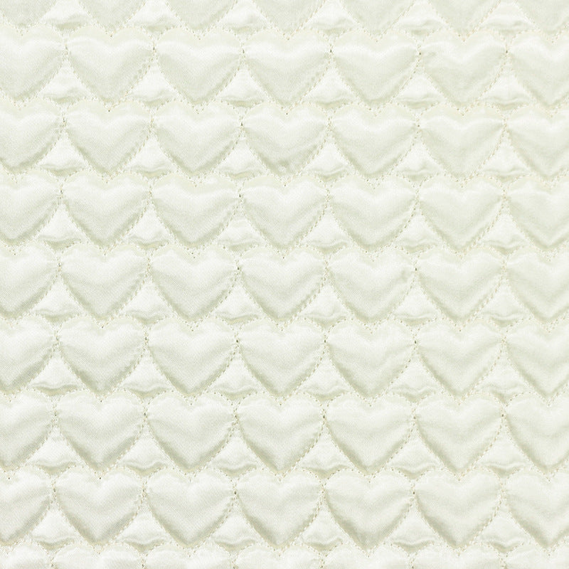 Heart Quilted Satin - 6