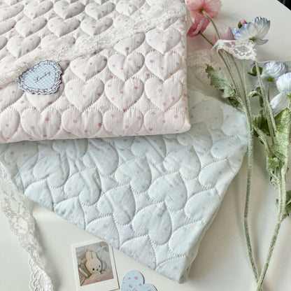 Cotton Quilted Puffer Fabric, Star Quilt, for Padded Coats & Kids' Wear
