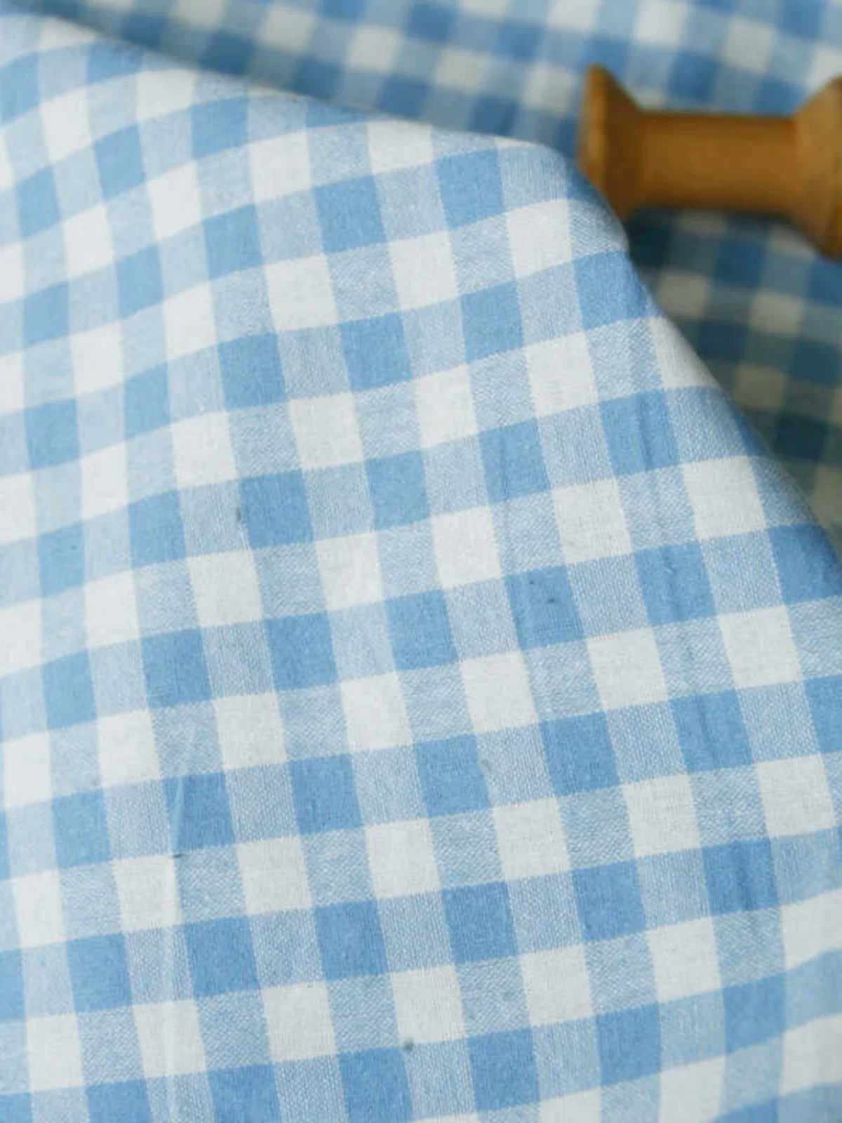 Cotton Yarn-Dyed Check Fabric, for Shirts & Table Linens