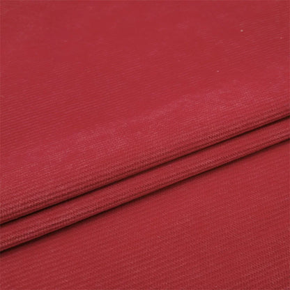 Stretch Corduroy Fabric, 22 Colors for Shirts, Trousers & Sofa Covers - Red