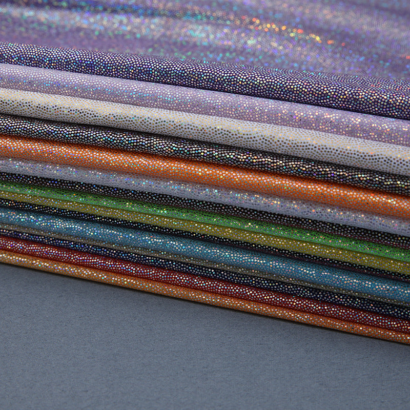 Silver Foil Stretch Stage Fabric, for Live Stream & Stage