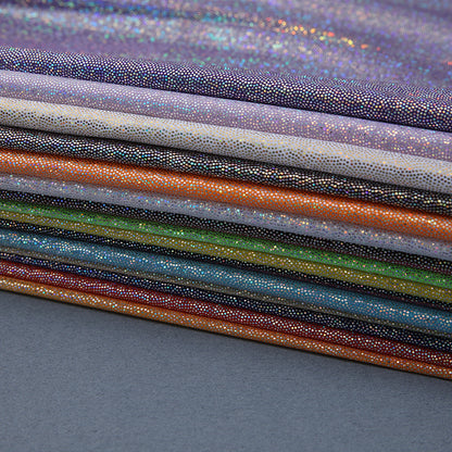 Silver Foil Stretch Stage Fabric, for Live Stream & Stage