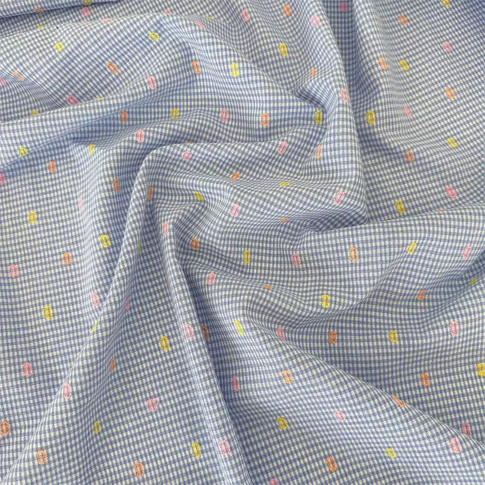 Cotton Clipped Floral Fabric, for Shirts & Dresses