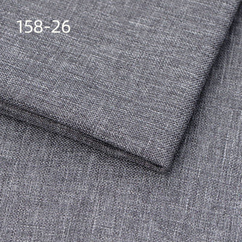 Heavy Linen-Look Upholstery Fabric by the Yard - Sofa & Pillow - 158-26