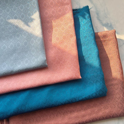Rayon Jacquard Fabric, Thorn-Floral Cloth for Qipao & Shirts
