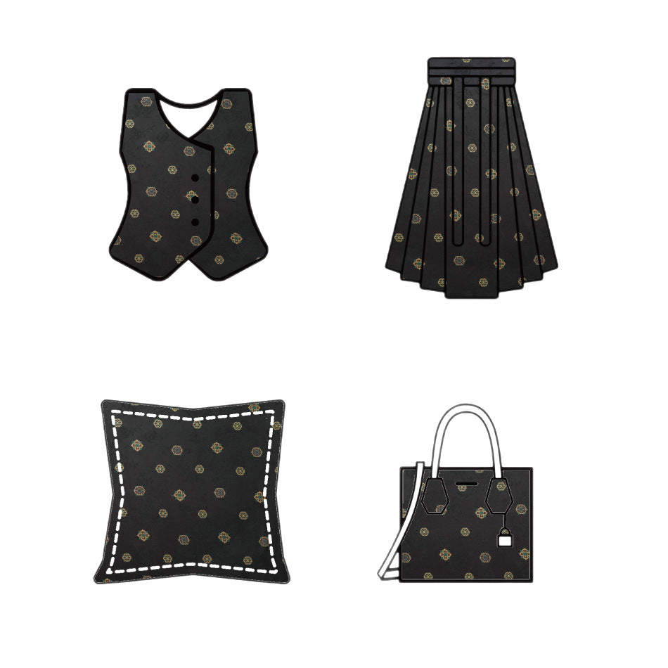 Floral Acetate Blend Fabric - Dress Apparel by the Yard