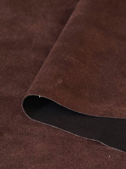 Brown Suede Upholstery Fabric for Sofa Covers & Cushions