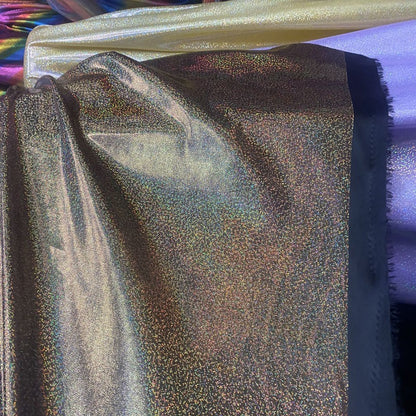 Silver Foil Stretch Stage Fabric, for Live Stream & Stage