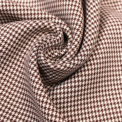 Houndstooth Stretch Fabric By The Yard | 3 Colors, 59" Wide, 2-Way Stretch for Sofa Covers & Jackets