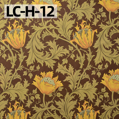 Floral Cotton Plain Fabric - Shirt & Dress by the Yard - LC-H-12