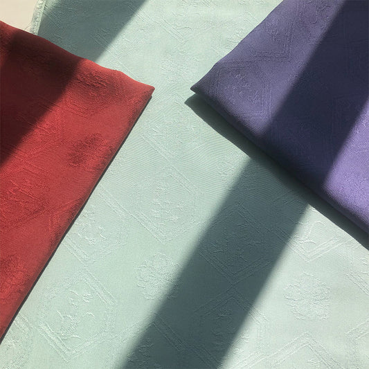 Rayon Floral Jacquard Fabric, for Hanfu & Qipao