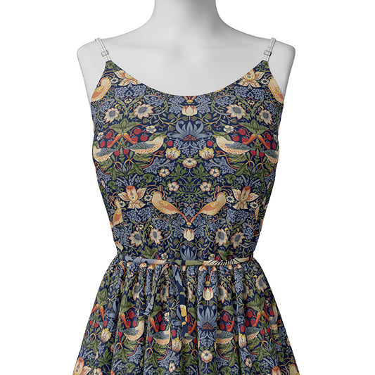Floral Cotton Plain Fabric - Shirt & Dress by the Yard