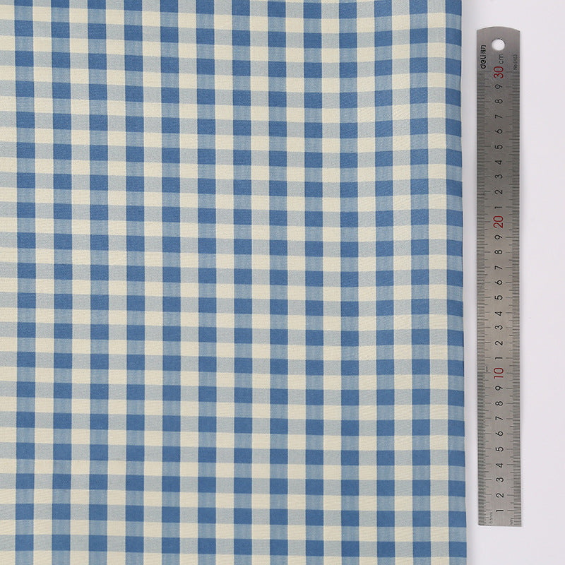 Floral Polyester Fabric - Home Decor & Craft by the Yard - Blue