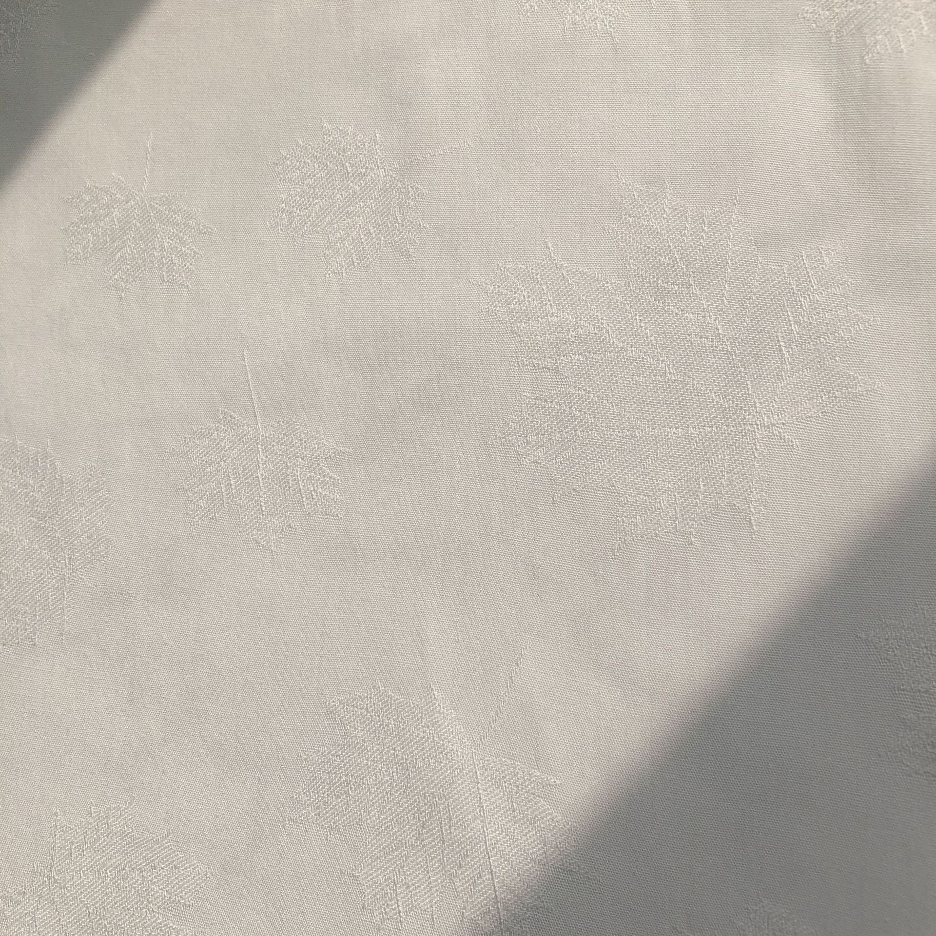 Rayon Maple Jacquard Fabric, for Hanfu & DIY - Natural White