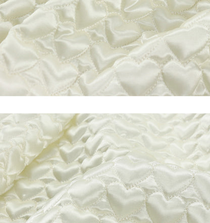 Heart Quilted Satin - 10
