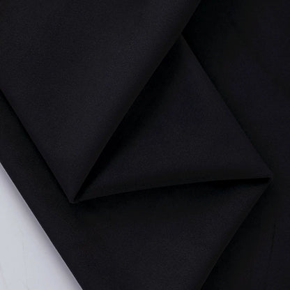 Pink Velvet Fabric, 17 Colors for Sofa Covers, Curtains & Backdrops - Black