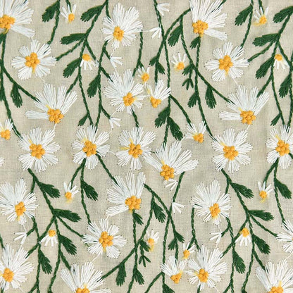Daisy Embroidered - 3