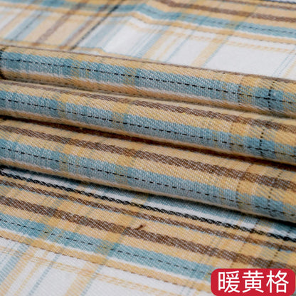 Plaid Flannel - Fabric Closeup