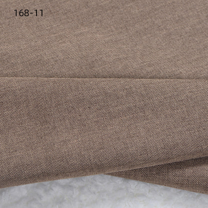 Faux Linen Upholstery Fabric by the Yard - Thick Sofa & Decor - 168-11 Camel