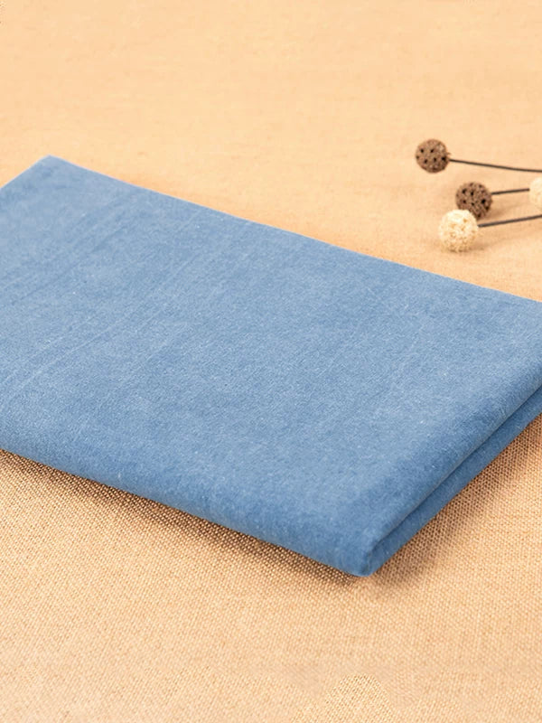 Indigo Dyed Cotton Fabric, for Sashiko & Dresses