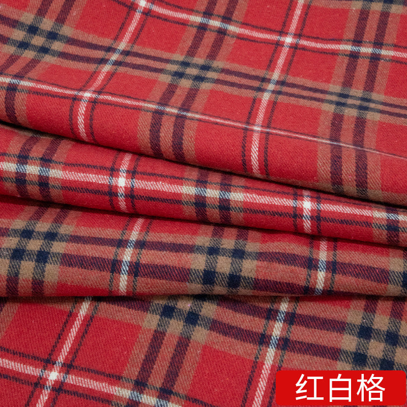 Plaid Flannel - Gray Pink