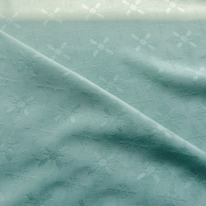 Rayon Four-Petal Jacquard Fabric, for Hanfu & Dresses