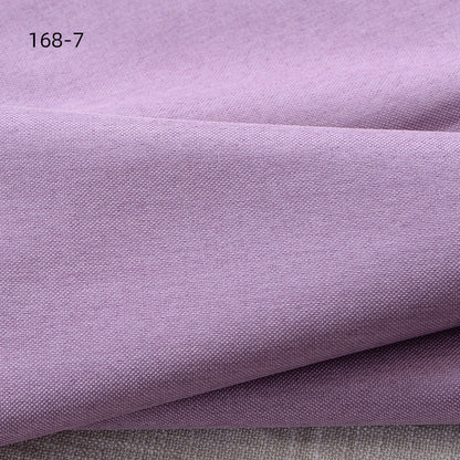 Faux Linen Upholstery Fabric by the Yard - Thick Sofa & Decor - 168-7 Light Purple