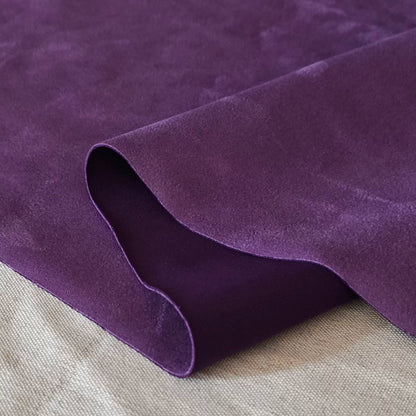 Suede Fabric, 3 Colors for Clothing, Sofa Covers & Linings - Grape Purple