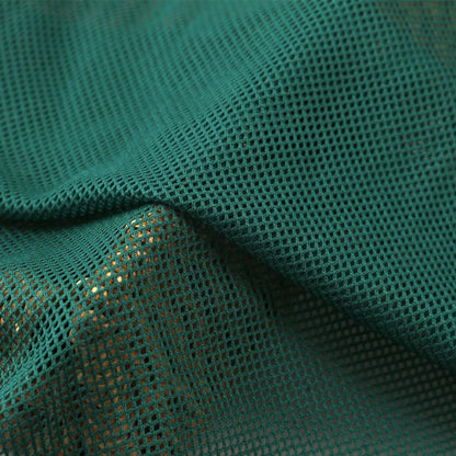 Dense Mesh Net Fabric, Mosquito & Lining, for Curtains, Linings & Baby Gloves - Dark Green