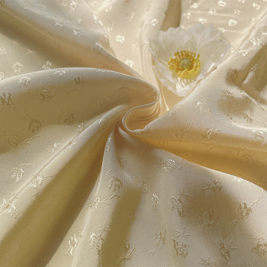 Rayon Lilac Jacquard Fabric, for Hanfu & Qipao