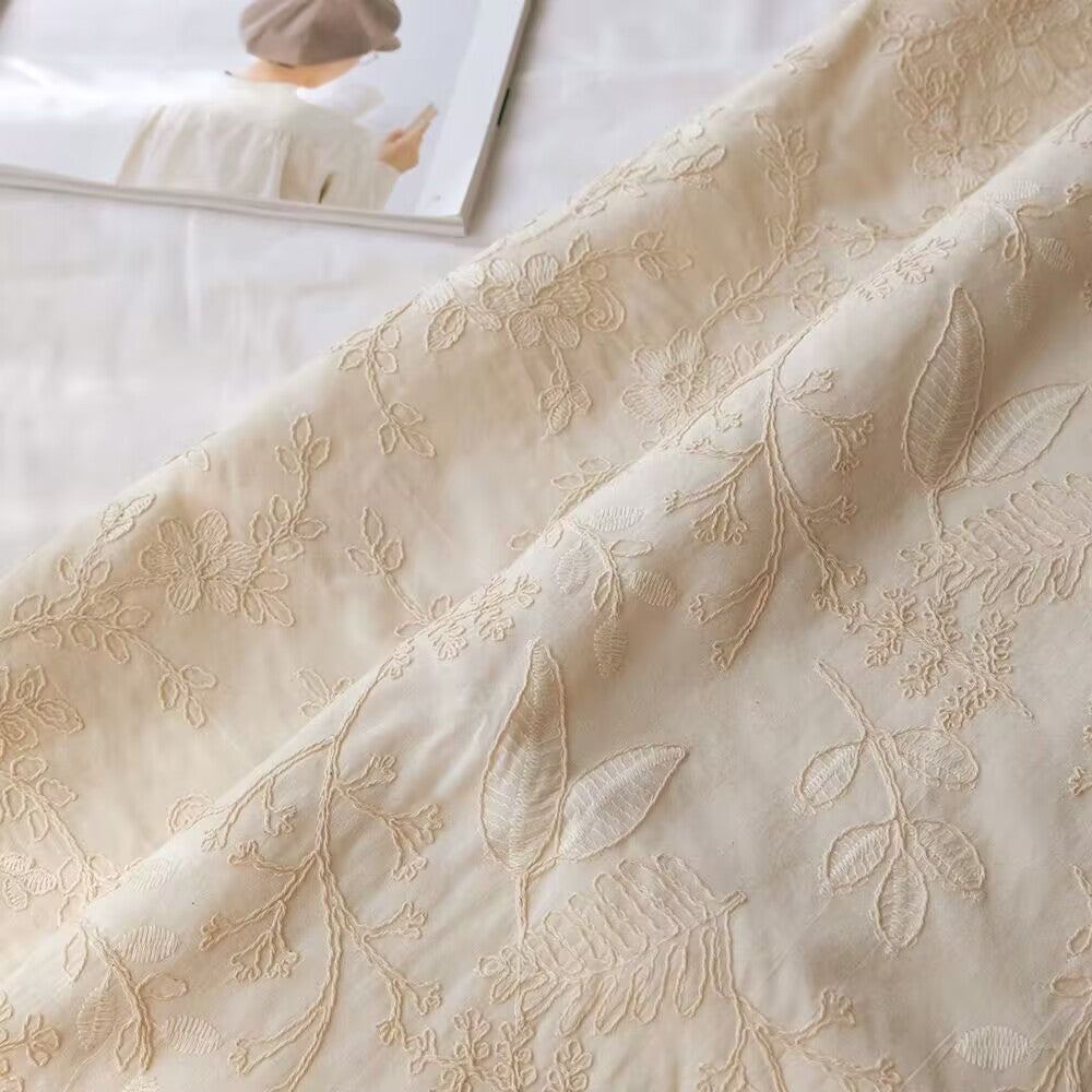 Textured Floral Embroidery - 2