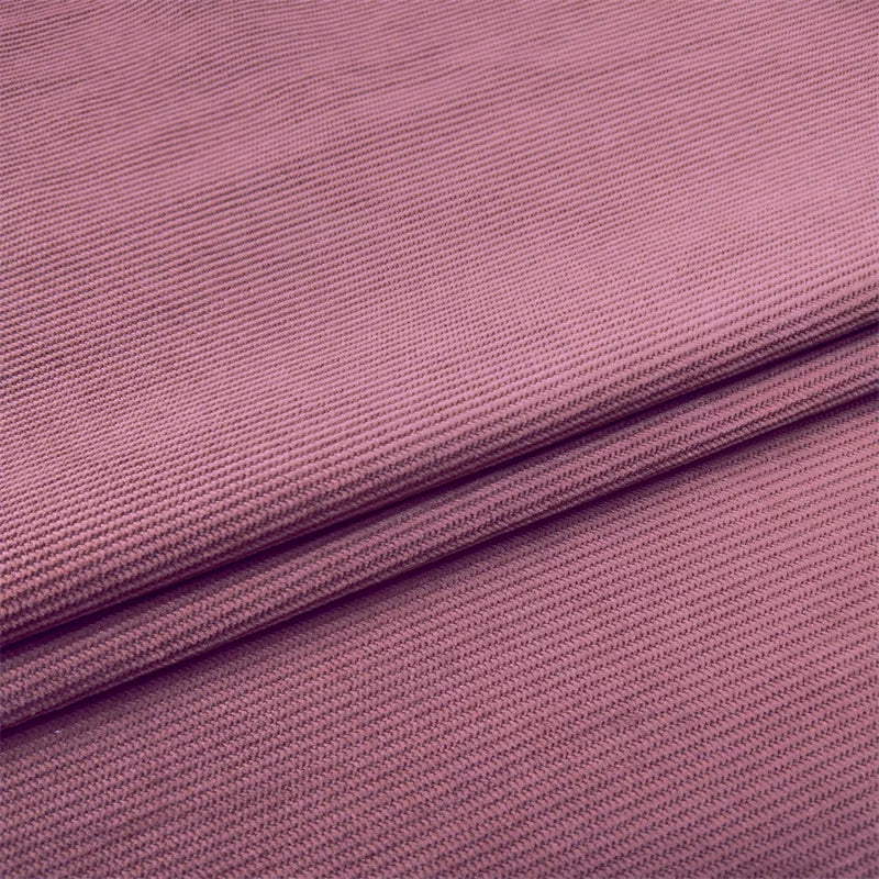 Stretch Corduroy Fabric, 22 Colors for Shirts, Trousers & Sofa Covers - Plum Purple
