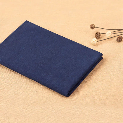 Indigo Dyed Cotton Fabric, for Sashiko & Dresses - Navy