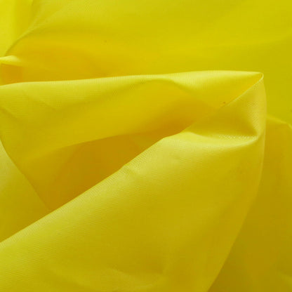 PU Coated Polyester Taffeta Fabric, Waterproof & Crisp - Golden Yellow & Yellow