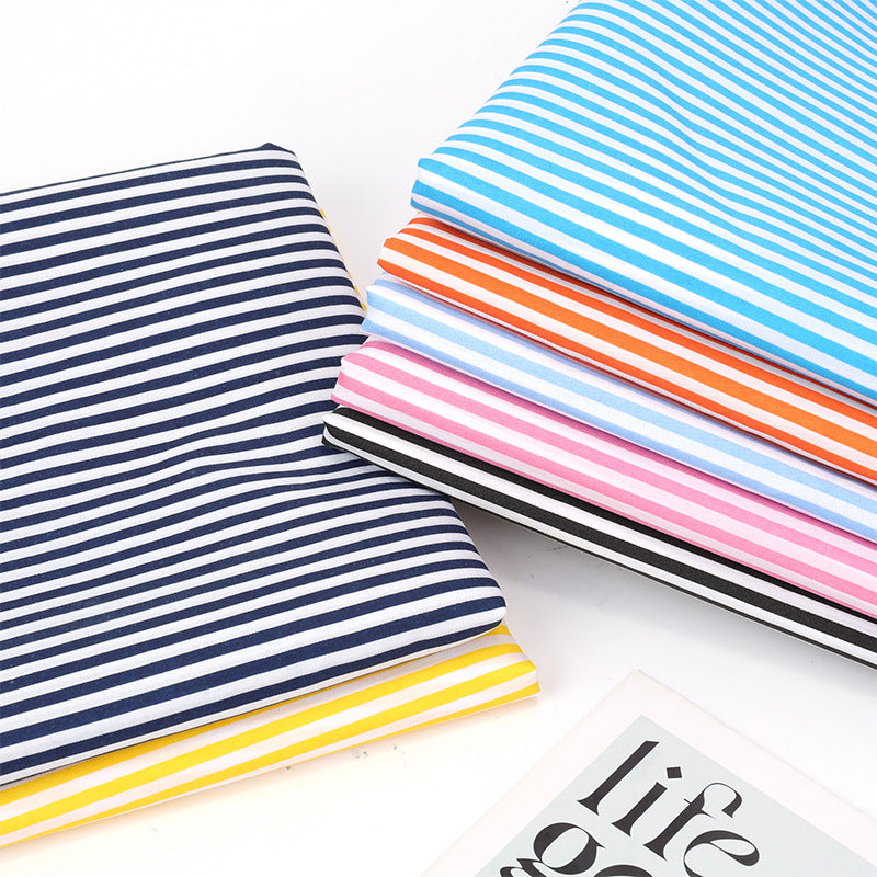 Stripe Polyester Fabric - Bags & Craft by the Yard