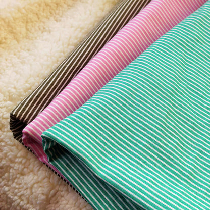 Yarn-Dyed Denim Fabric, Striped, 59 in Wide