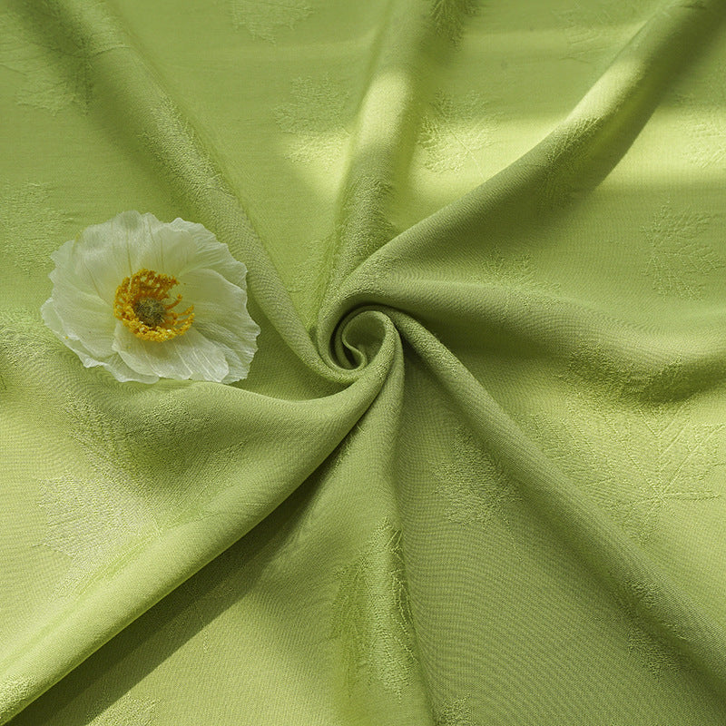 Rayon Maple Jacquard Fabric, for Hanfu & DIY